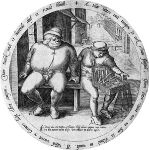 Lot 5376, Auction  114, Bruegel d. Ä., Pieter - nach, Der Krämer verkauft wertloses Kram, doch der Käufer ist kein Dummkopf