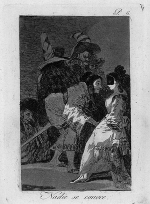 Lot 5451, Auction  114, Goya, Francisco de, Nadie se conoce