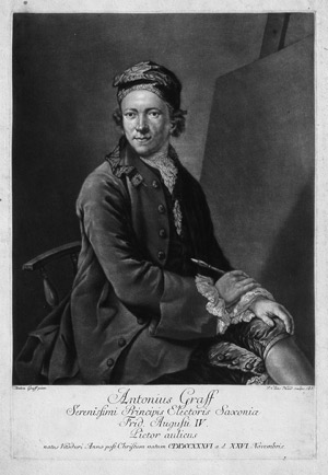 Lot 5456, Auction  114, Haid, Johann Elias, Bildnis Anton Graff