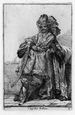Lot 5520, Auction  114, Vien, Joseph-Marie, Chef des Indiens