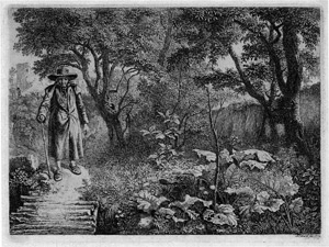 Lot 5551, Auction  114, Erhard, Johann Christoph, Der Alte vor dem Knüppelsteg