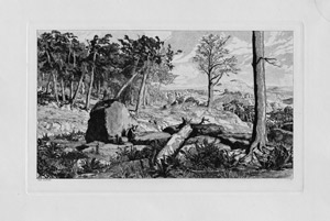 Lot 5610, Auction  114, Klinger, Max, Intermezzi, Opus IV: Simplici Schreibstube; Simplicius in der Waleinöde; Gefallener Reiter