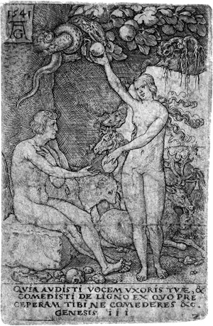 Lot 5631, Auction  114, Aldegrever, Heinrich, Die Versuchung Adam und Evas 
