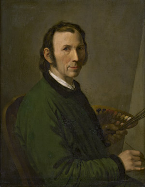 Lot 6044, Auction  114, Schnorr von Carolsfeld, Veit Hanns, Selbstbildnis im grünen Malermantel