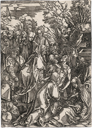 Lot 7001, Auction  114, Dürer, Albrecht, Die Grablegung Christi