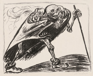 Lot 7035, Auction  114, Barlach, Ernst, Wandernder Tod