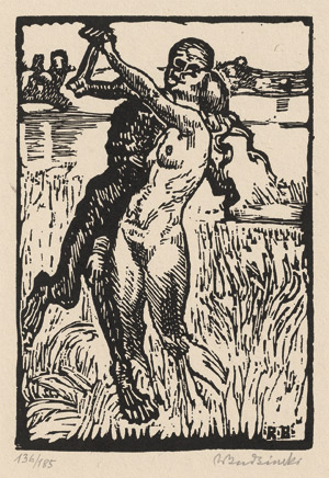 Lot 7045, Auction  114, Budzinski, Robert, Der Sieg des Lebens