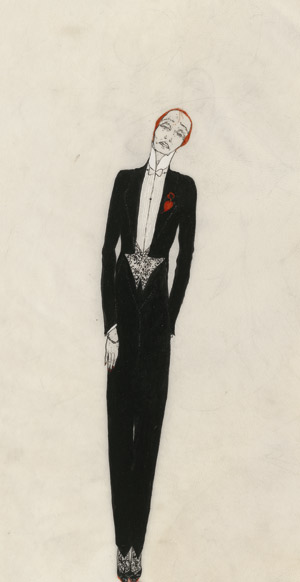 Lot 7095, Auction  114, Alastair, Rothaarige Dame im Smoking