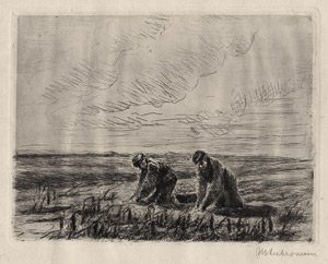 Lot 7342, Auction  114, Liebermann, Max, Auf dem Kartoffelfeld