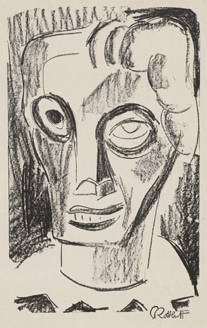 Lot 7455, Auction  114, Schmidt-Rottluff, Karl, Frauenkopf