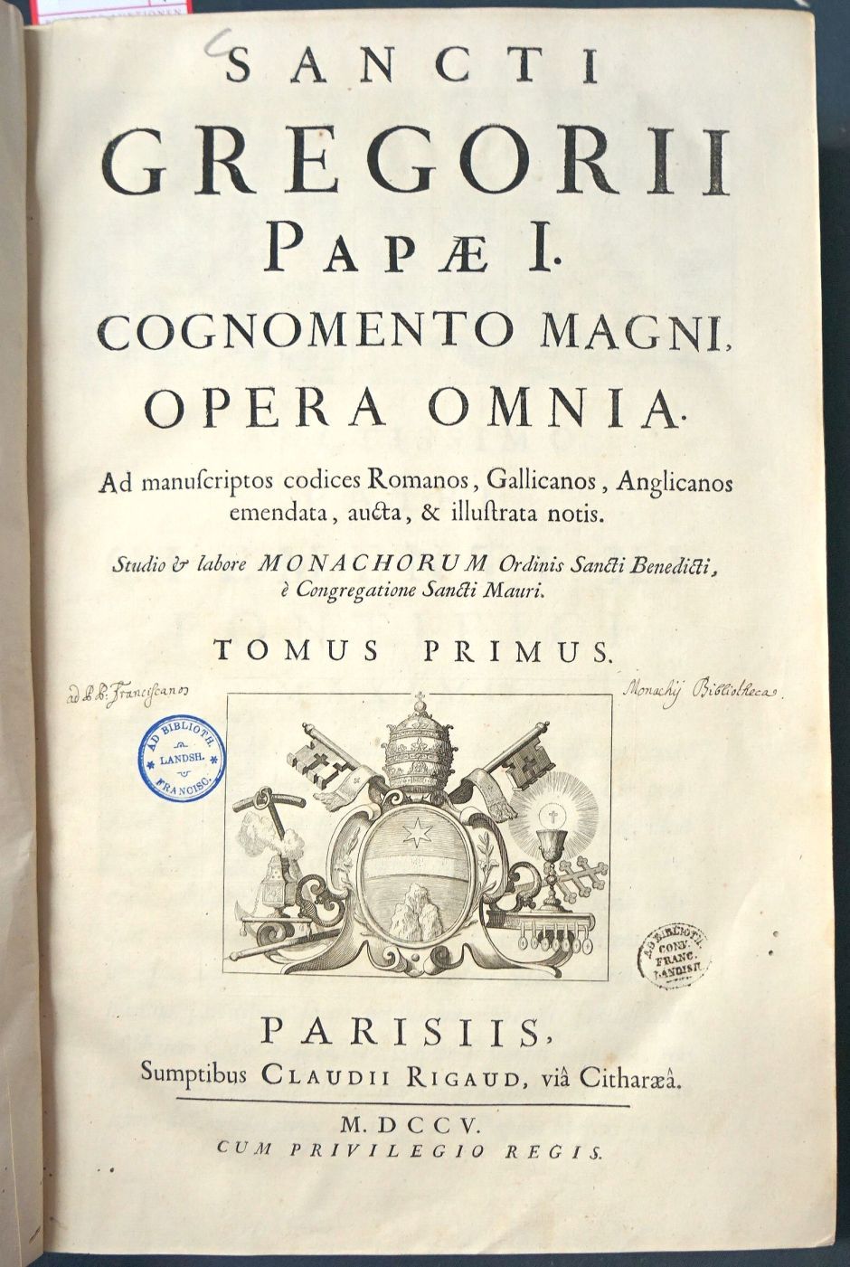 Lot 1279, Auction  115, Gregor I., Papst, Opera omnia