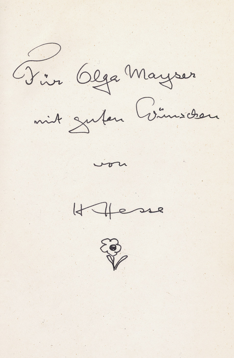 Lot 3189, Auction  115, Hesse, Hermann, Zwei Idyllen