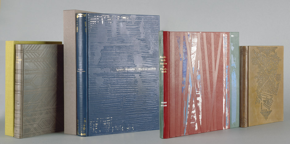 Lot 3248, Auction  115, Kießig, Werner G., 4 Meistereinbände des Berliner Buchbinders