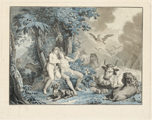 Lot 5290, Auction  115, Janinet, Jean-François, Adam und Eva