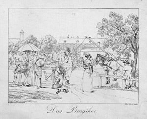 Lot 5362, Auction  115, Klein, Johann Adam, Das Burgthor