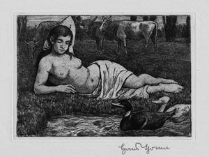 Lot 5417, Auction  115, Thoma, Hans, Nymphe I (Egeria)