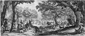 Lot 5471, Auction  115, Callot, Jacques, La grande chasse