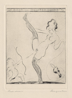 Lot 7072, Auction  115, Fingesten, Michel, Erotische Motive