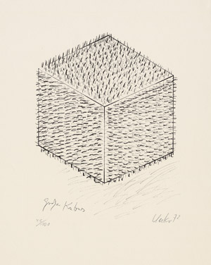 Lot 7402, Auction  115, Uecker, Günther, Großer Kubus