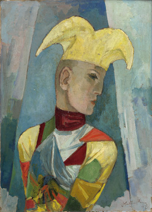 Lot 7417, Auction  115, Wellenstein, Walter, "Harlekin mit gelber Mütze"