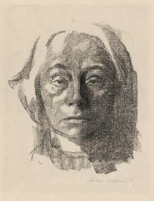 Lot 8077, Auction  115, Kollwitz, Käthe, Selbstbildnis