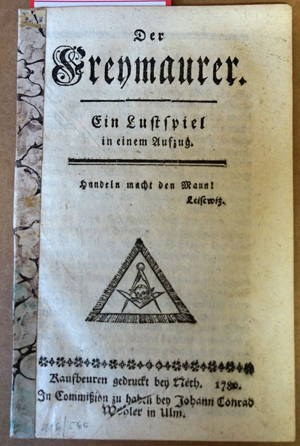 Lot 560, Auction  116, Wagenseil, Christian Jakob, Der Freymaurer