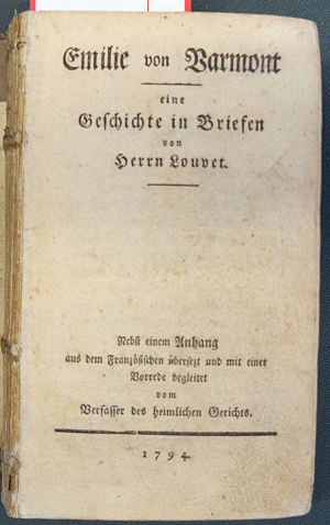 Lot 2152, Auction  116, Louvet de Couvray, Jean-Baptiste, Emilie von Varmont