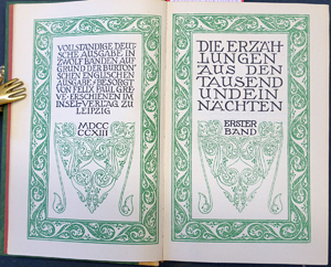 Lot 3200, Auction  116, Erzählungen aus den tausendundein Nächten, Die, Vollständige deutsche Ausgabe in zwölf Bänden