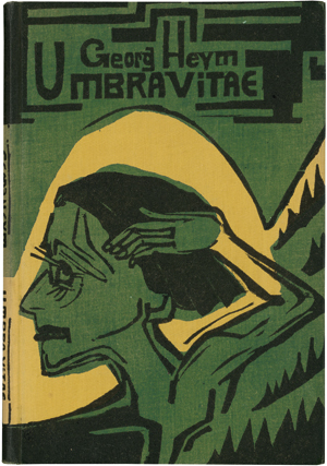 Lot 3294, Auction  116, Heym, Georg und Kirchner, Ernst Ludwig - Illustr., Umbra vitae