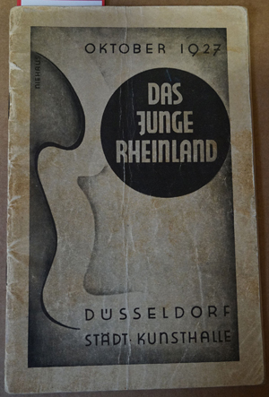 Lot 3348, Auction  116, Junge Rheinland, Das, Ausstellungskatalog