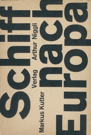 Lot 3370, Auction  116, Kutter, Markus, Schiff nach Europa