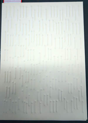 Lot 3522, Auction  116, Gomringer, Eugen und Uecker, Günther - Illustr., Wie weiß ist wissen die Weisen. Hommage à Uecker