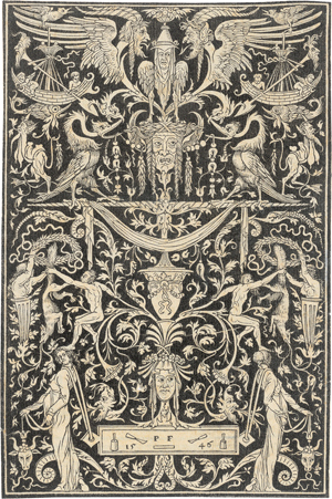 Lot 5098, Auction  116, Flötner, Peter, Grotesken mit Füchsen 