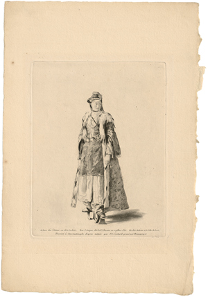 Lot 5267, Auction  116, Liotard, Jean Étienne, Un Nain du Grand Seigneur dessiné dans le Serail