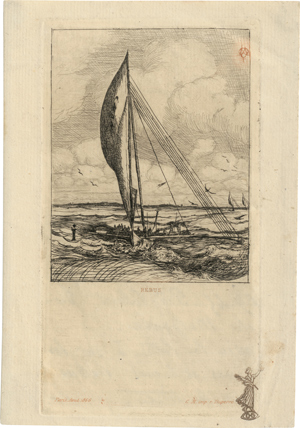 Lot 5390, Auction  116, Meryon, Charles, Pro-Volant pour les îles Mulgrave