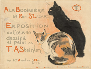 Lot 5445, Auction  116, Steinlen, Théophile Alexandre, À la bodinière