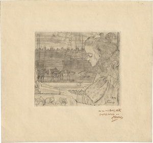 Lot 5451, Auction  116, Toorop, Jan, Charley Voor Het Raam (Charley am Fenster)