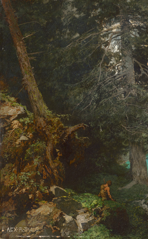 Lot 6211, Auction  116, Rothaug, Alexander, "Melancholie am See"