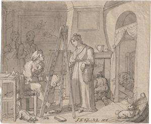 Lot 6313, Auction  116, Schmidt, Franz Xaver, Im Atelier des Künstlers