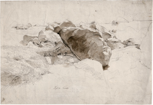 Lot 6814, Auction  116, Gensler, Jacob, Steingeröll im Loisachtal