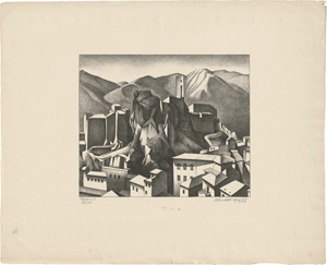 Lot 7222, Auction  116, Kanoldt, Alexander, "Olevano I"