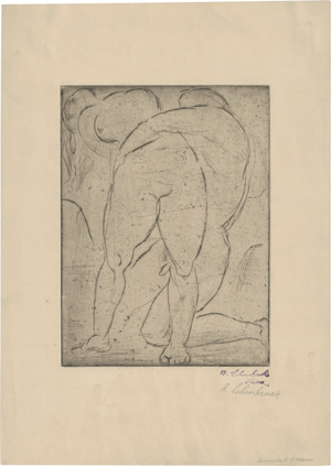 Lot 7273, Auction  116, Lehmbruck, Wilhelm, Leidenschaft II