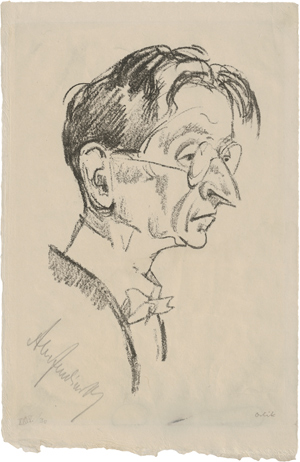 Lot 7336, Auction  116, Orlik, Emil, Der Komponist Alexander von Zemlinsky