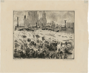 Lot 7349, Auction  116, Paeschke, Paul, Obstkähne am Dom