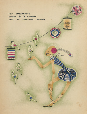 Lot 2159, Auction  117, Beckers, Gerda, Uit de bibelebomsche nap