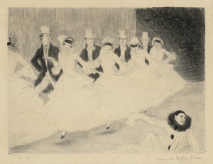 Lot 3306, Auction  117, Oppler, Ernst und Bolm, Adolph, Adolph Bolm als "Pierrot" in "Carneval"