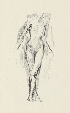 Lot 3367, Auction  117, Slevogt, Max, Ein lithographiertes Skizzenbuch