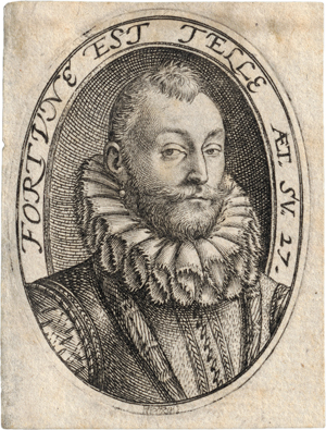 Lot 5093, Auction  117, Goltzius, Hendrick, Bildnis des Gerrit Dircksz. (oder Claes Steffensz.) van Heussen