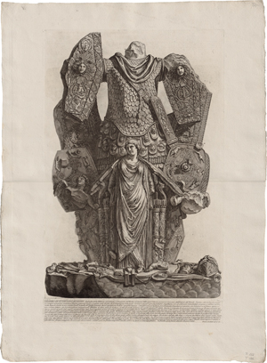 Lot 5294, Auction  117, Piranesi, Giovanni Battista, Trofei di Ottaviano Augusto