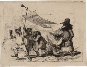 Lot 5336, Auction  117, Französisch, um 1840. Der Triumph der Malerei